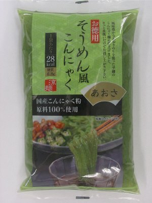 お徳用そうめん風こんにゃくあおさ