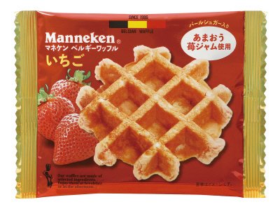 いちごワッフル