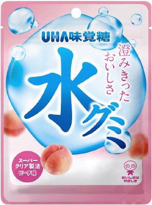 水グミ　ピーチ味