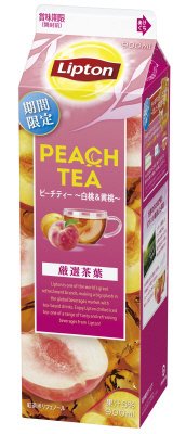 リプトン　ピーチティー～白桃＆黄桃～　23年3月