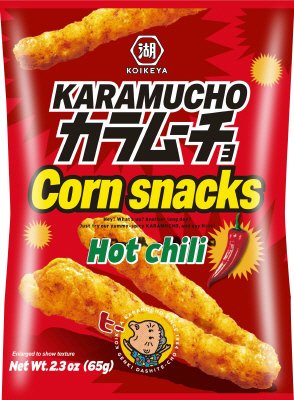 （ベトナム製造）カラムーチョコーンスナックホットチリ味