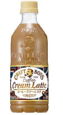 サントリーコーヒー　クラフトボス　コーヒークリームラテ　５００ｍｌペット