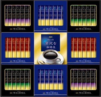 AGF「ちょっと贅沢な珈琲店」スティック　ブラックギフトＺＳＴ－３０Ｖ