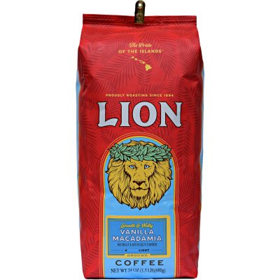 ライオンコーヒー　バニラマカダミア　粉　６８０g
