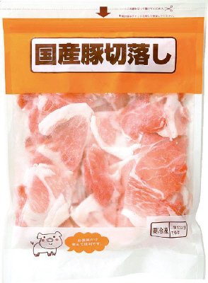 国産豚切落し（モモ）
