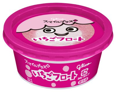 スマイルプラス　いちごフロート