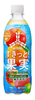 三ツ矢　すきっと！果実　ＰＥＴ５００ｍｌ