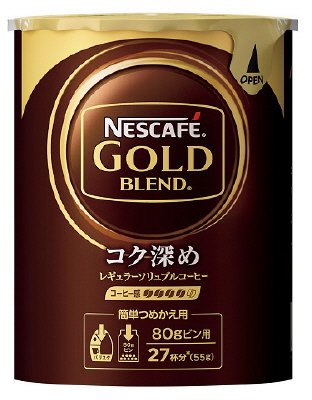 ネスカフェゴールドブレンド　コク深め　エコ＆システムパック　５５ｇ