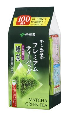 お～いお茶プレミアムティーバッグ宇治抹茶入り緑茶１００袋