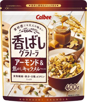 香ばしグラノーラアーモンド＆焦がしキャラメルテイスト