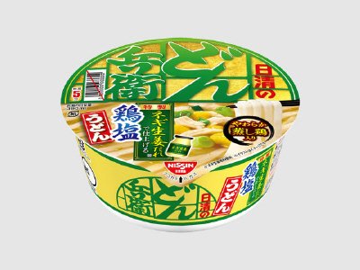日清のどん兵衛　ネギ生姜だれで仕上げる鶏塩うどん