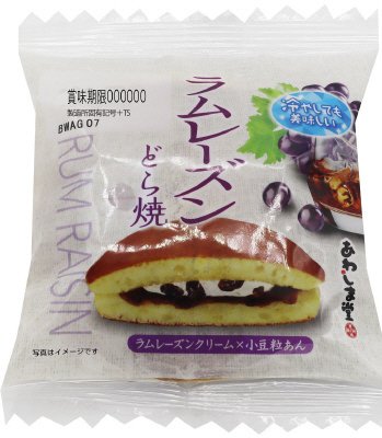 ラムレーズンどら焼