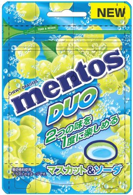メントス　DUO　マスカット＆ソーダ