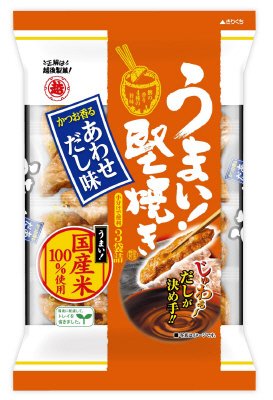 うまい！堅焼きかつお香るあわせだし味