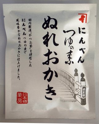 にんべん　つゆの素ぬれおかき