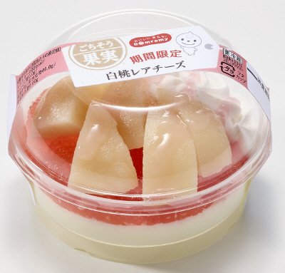 ごちそう果実　白桃レアチーズ