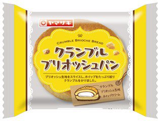 クランブルブリオッシュパン