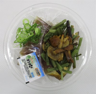 涼味なめこ山菜そば
