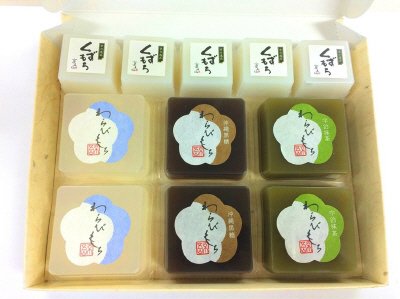 わらび餅＆くずもちセット