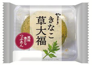 きなこ草大福（つぶあん）