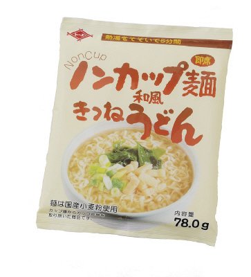 ノンカップ麺和風きつねうどん