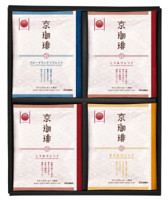 小川珈琲 京珈琲 ﾄﾞﾘｯﾌﾟｺｰﾋｰｷﾞﾌﾄ OCKX-25