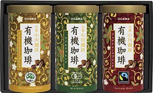 京都　小川珈琲　有機レギュラーコーヒーギフト　OCYP-30