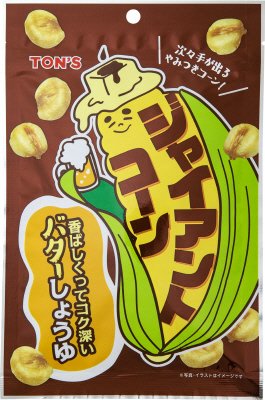 ジャイアントコーン　バターしょうゆ　６５ｇ