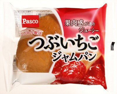 つぶいちごジャムパン