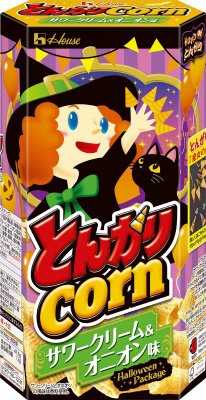 とんがりコーン　サワークリーム＆オニオン味　２３ハロウィーン