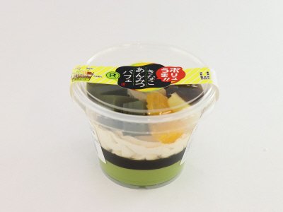 ボリュうま！きなこあんみつパフェ