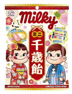 ミルキーミニ千歳飴袋
