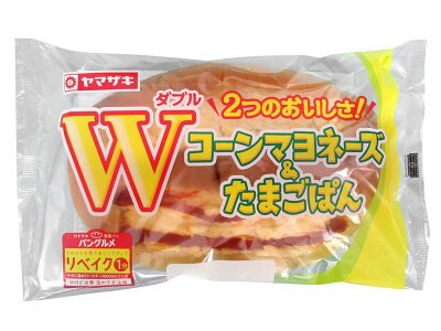 Ｗコーンマヨネーズ＆たまごぱん