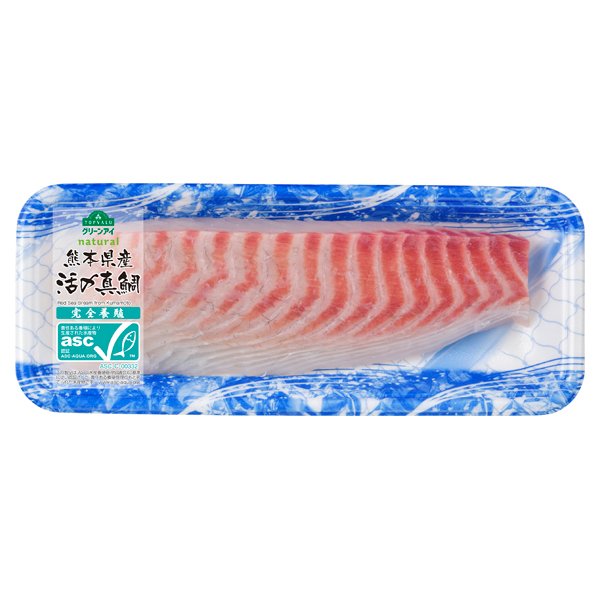 熊本県産ASC認証活〆真鯛(養殖)