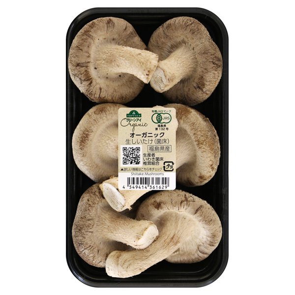 福島県産 オーガニック 菌床生しいたけ