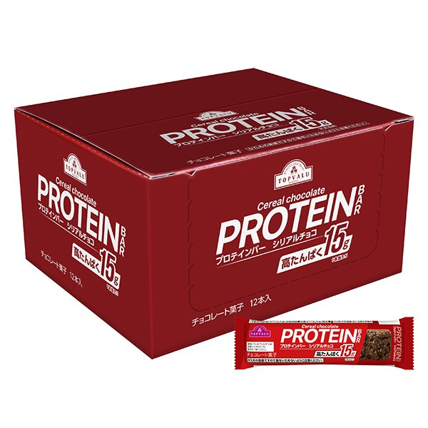 プロテインバー シリアルチョコ<12個パック>