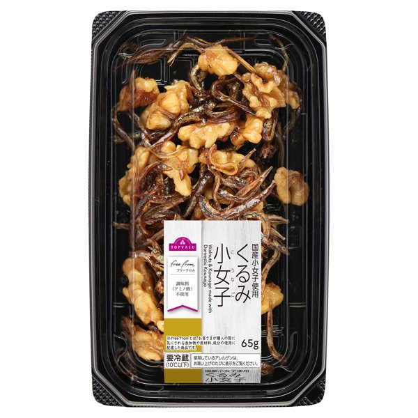 フリーフロム国産小女子使用くるみ小女子(西)