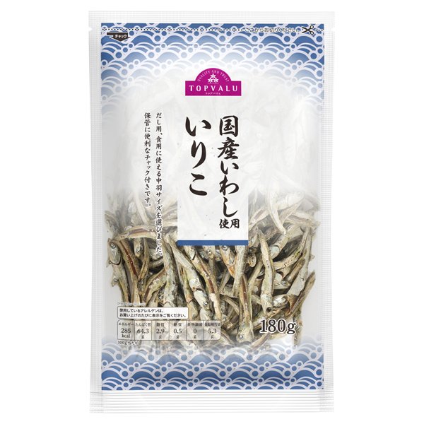 国産いわし使用いりこ