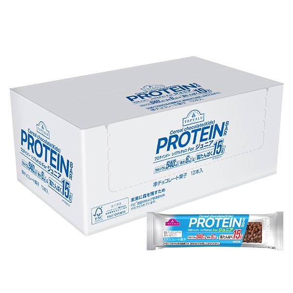 プロテインバー シリアルチョコFORジュニア