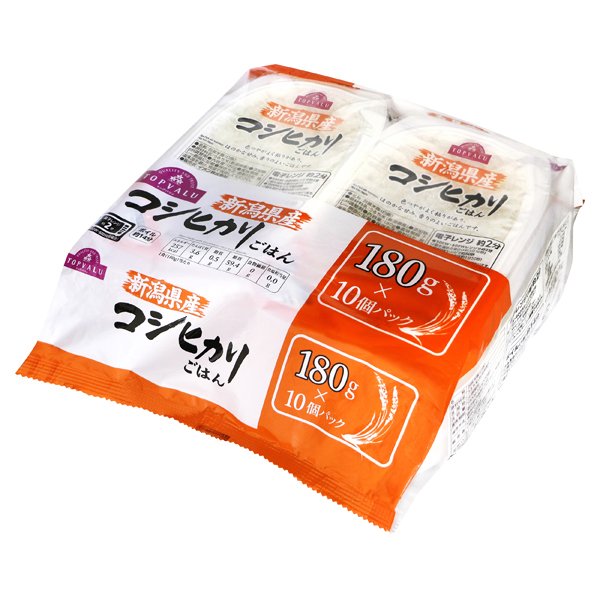 ごはん 新潟コシヒカリ10個パック