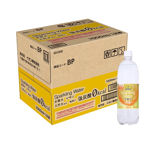 強炭酸 天然水使用炭酸水レモン