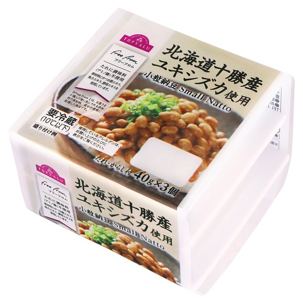 北海道十勝産ユキシズカ使用小粒納豆