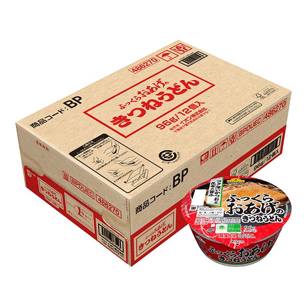 ふっくらおあげのきつねうどん