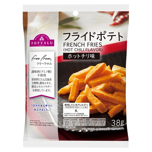 Free Fromフライドポテトホットチリ味