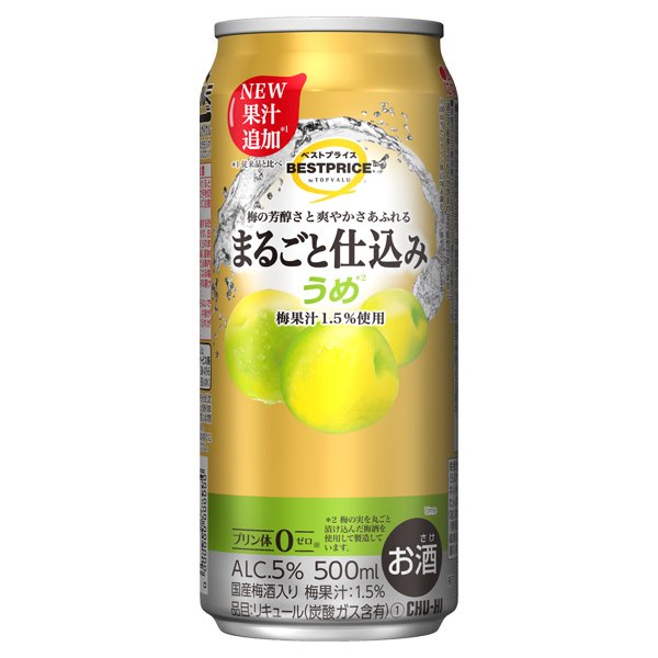 TVBPまるごと仕込みうめ500ml