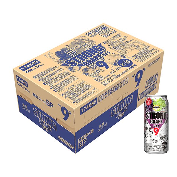 ストロング ぶどう<ケース>