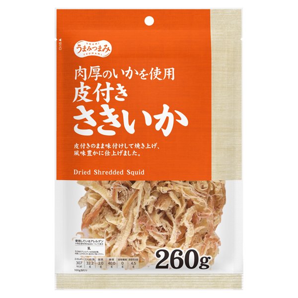 うまみつまみ皮付きさきいか