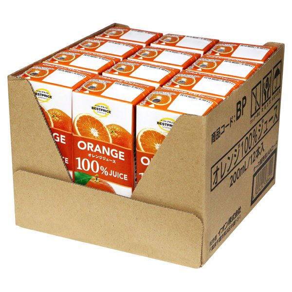 100%オレンジジュース