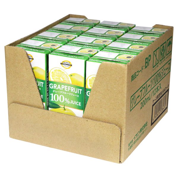 100%グレープフルーツジュース