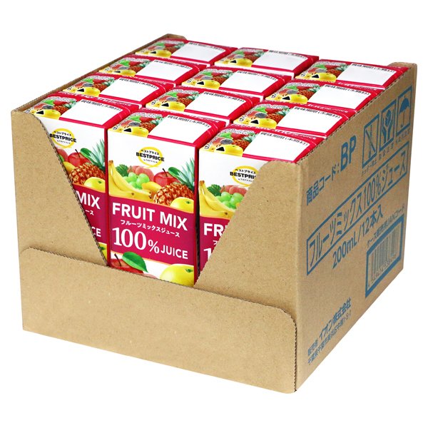 100%フルーツミックスジュース